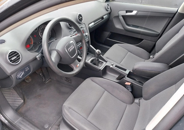 Audi A3 cena 24500 przebieg: 199000, rok produkcji 2007 z Ciężkowice małe 529